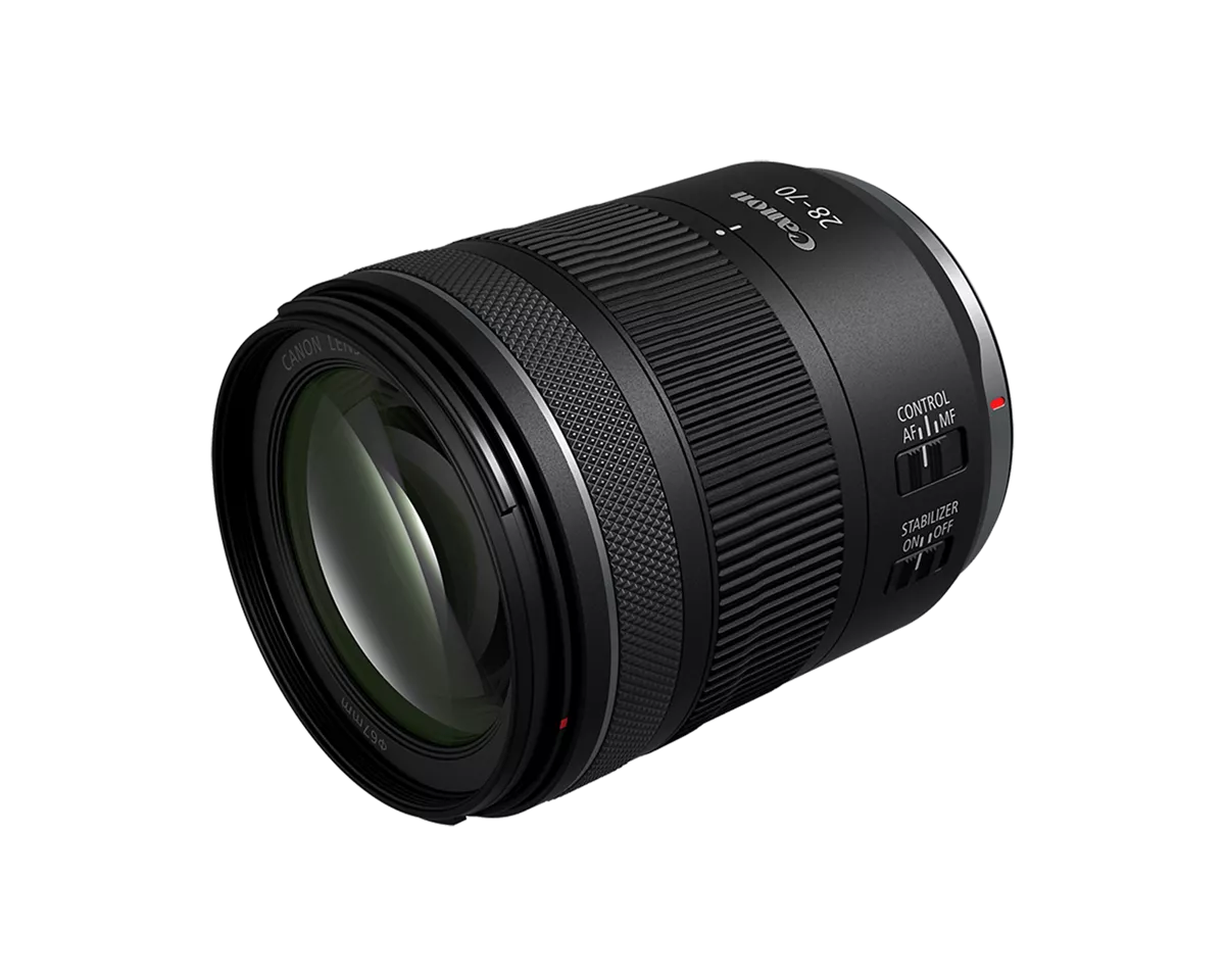 Canon RF28-70mm F2.8 IS STM lens, official Canon product photo