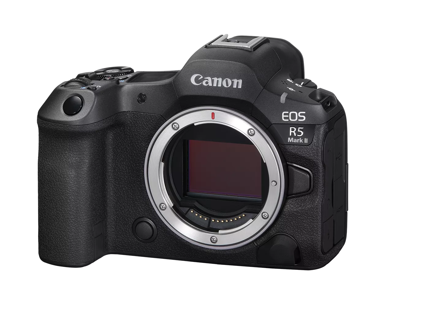 EOS R5 Mark II - 3 Quarter View