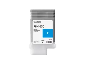 Canon Ink Tank PFI-107C - Dye Cyan Ink Tank 130ml 