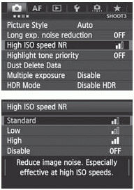 How to Adjust Noise Reduction on the EOS 5D Mark III