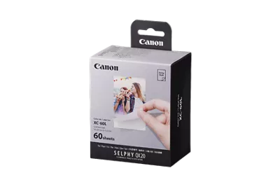 全国宅配無料 Shop Canon SELPHY Color Ink/Label XC-60L Bulk Set | Canon 置物