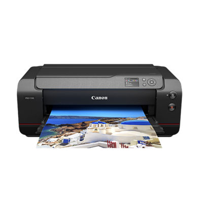 Canon imagePROGRAF PRO-1100 Wired/Wireless Inkjet Printer - Color - 2400 x 1200 dpi Print - 151 Sheets Input - Ethernet - Wireless LAN - Apple AirPrint, Canon PRINT App, Canon Print Service Plug-in, Mopria Print Service, Wi-Fi Direct - Photo Print - Gigabit Ethernet - USB
