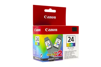 Image of Canon BCI-24 Couleur Emballage double réservoirs d'encre