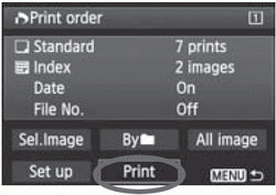 Direct Printing with DPOF