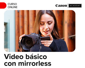 Curso Online de video básico con mirrorless