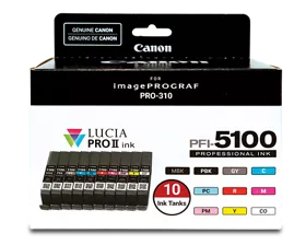 PFI-5100 10 Color Value Pack