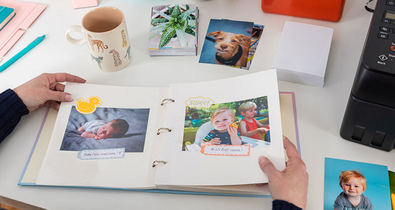 PIXMA G620 - Livre photo imprimé
