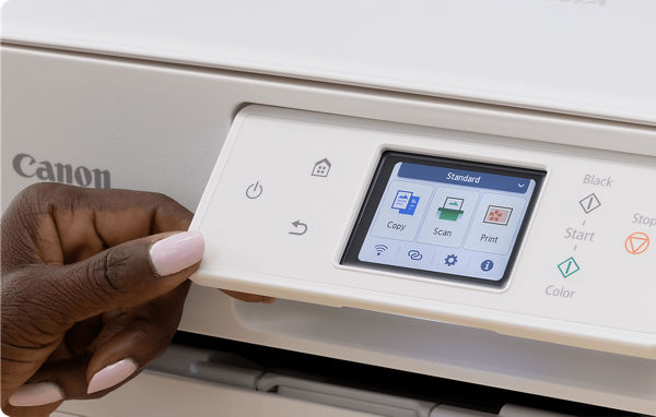 PIXMA TS7720 - Showing Touch Screen
