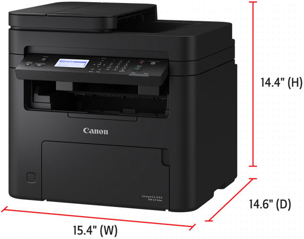 imageCLASS MF273dw - Dimensions