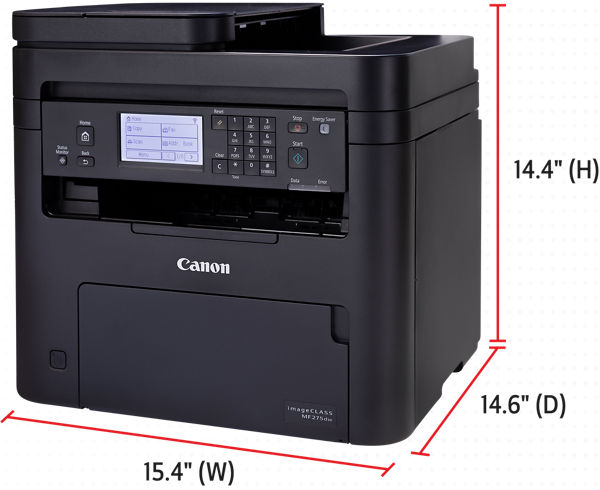 imageCLASS MF275dw - Dimensions