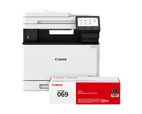 Color imageCLASS MF753Cdw II + Genuine Toner 069 Black Bundle