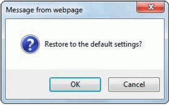 Restore Settings
