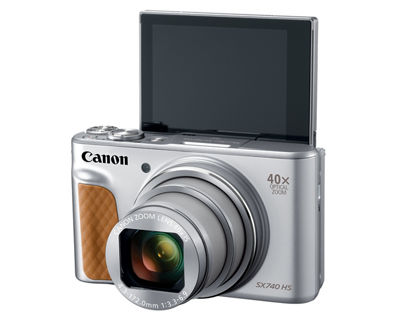 Canon PowerShot SX740 HS - Silver with LCD