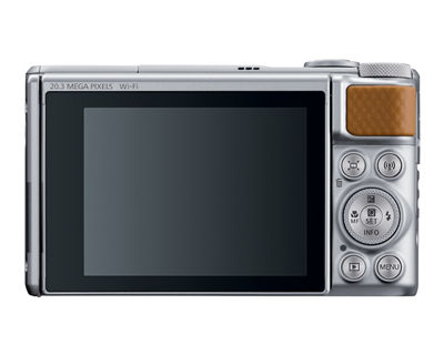 Canon PowerShot SX740 HS - Silver back