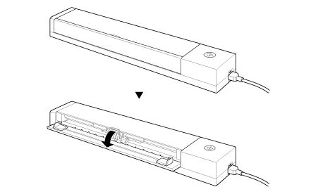 How do I turn the P-208 on/off?