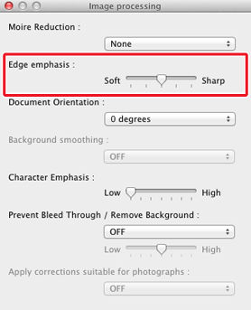 Enhance contours in images (Edge Emphasis) - Mac