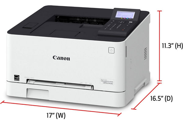 imageCLASS LBP633Cdw - Dimensions