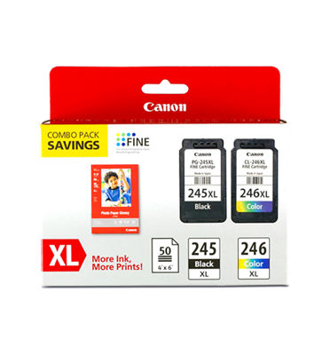 Ink Cartridge FOR CANON PG-245XL CL-246XL IP2850 MG2450 MG2525 TS3322 NEW CHIP E - Foto 2