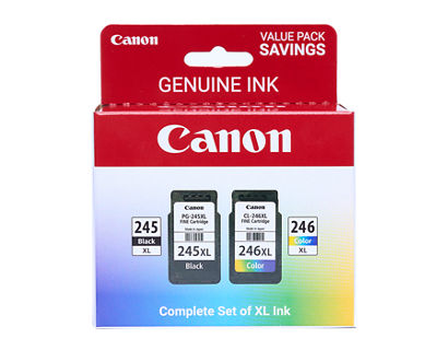 Canon USA 8278B023 PG-245 XL & Cl-246 XL Value Pack Printers