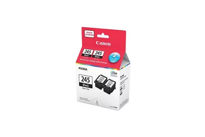 Image of Canon PG-245 Noir Emballage double économique