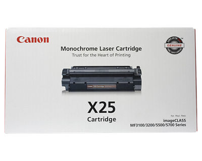 Canon X25 Black Standard Yield Toner Cartridge, Prints Up to 2,500 Pages (CNM8489A001) | Quill