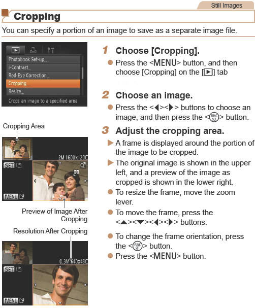 Cropping Images