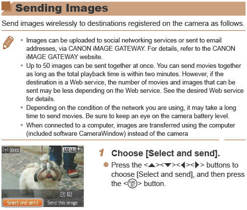 Sending Images wirelessly