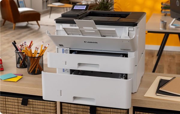 imageCLASS LBP246dw - Tous les compartiments ouverts