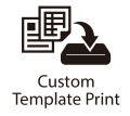 PIXMA TR150: Custom Template Print