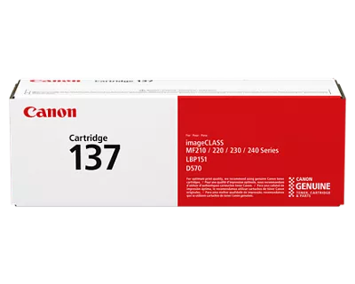 137 Cartouche de toner noir 