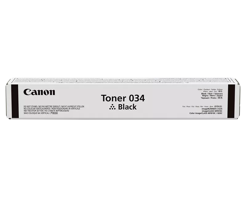 034 Black Toner Cartridge