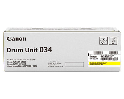9455B001AA imageCLASS MF810Cdn & MF820Cdn Yellow Drum - 34000 Yields