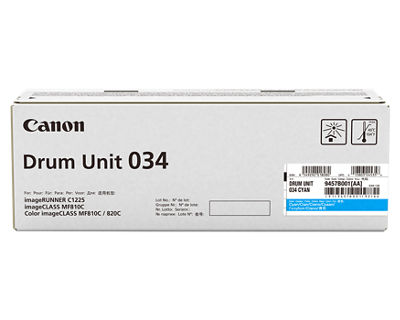 9457B001AA imageCLASS MF810Cdn & MF820Cdn Cyan Drum - 34000 Yields