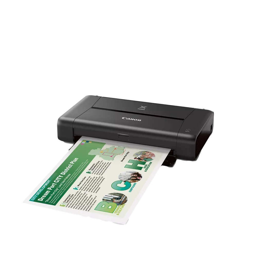 Canon PIXMA iP110w - imprimante jet d'encre couleur A4 - Wifi, USB -  portable Pas Cher