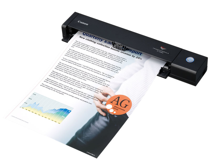 Canon Support for imageFORMULA P-208II Personal Document Canon Support for imageFORMULA P-208II Personal Document