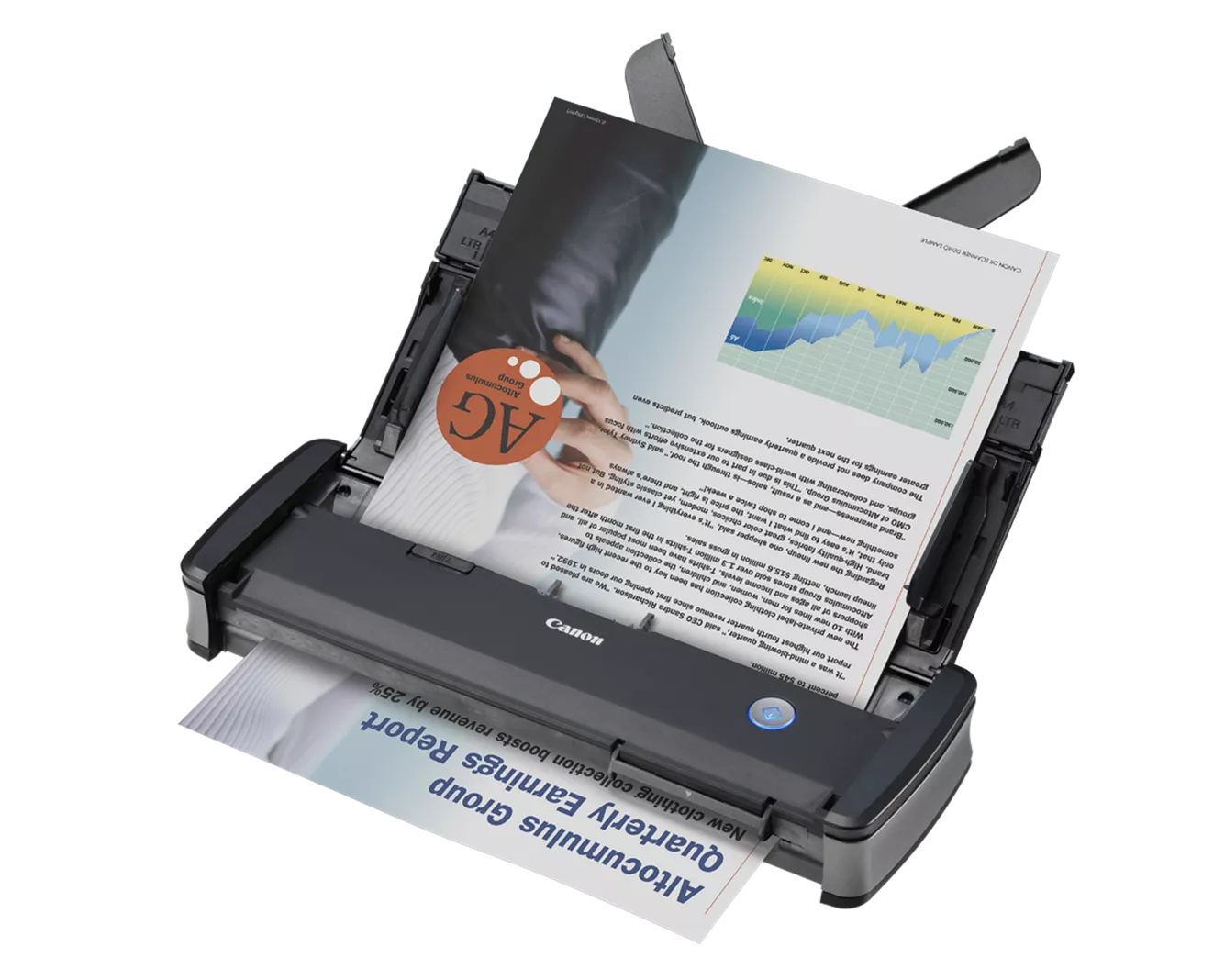imageFORMULA P-215II Mobile Document Scanner