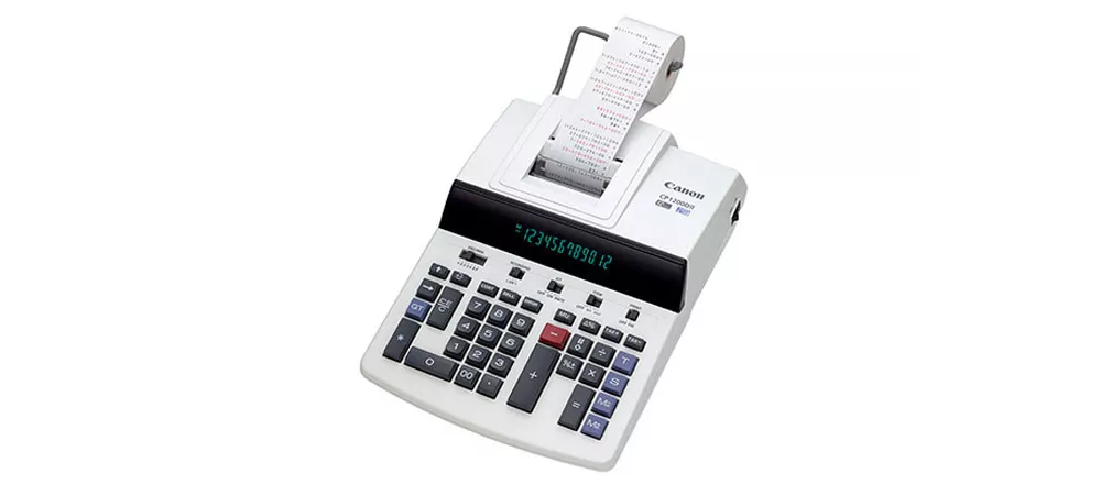 CP1200D II Commercial Desktop Printing Calculator Canon Canada Shop