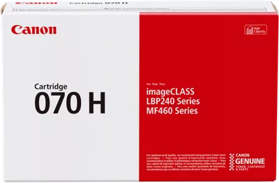 070 Black Toner Cartridge, High Capacity