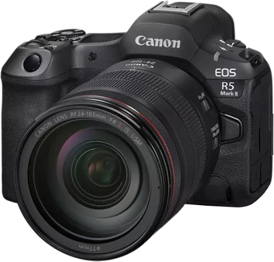 EOS R5 Mark II + RF24-105mm F4 L IS USM Kit