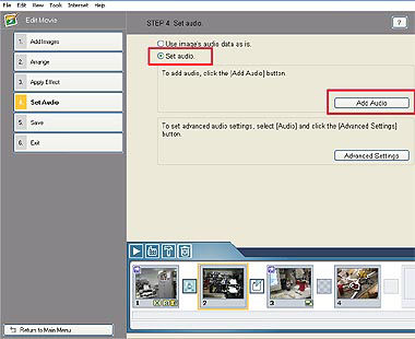 Editing movies using ZoomBrowser EX ver. 6.x