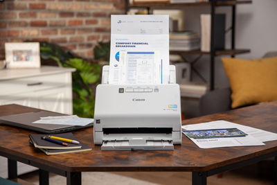 Canon Scanner on a Table