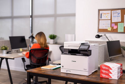Canon Printer on an Office Table