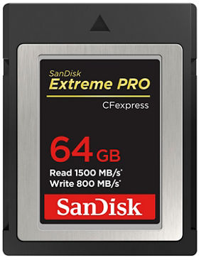 Tarjeta de Memoria SanDisk Extreme PRO CFexpress 64GB