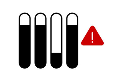 low toner alert icon