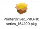 How to Connect the Printer to a Wired LAN with a Downloaded Driver - PRO-10
