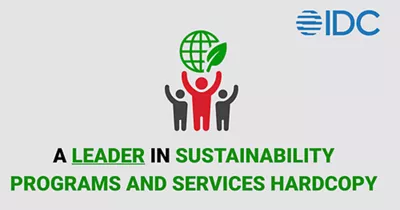Canon Achieves IDC Leader Status in Sustainability