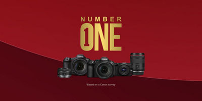 Number 1 with cameras and lens