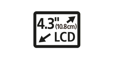 PANTALLA TÁCTIL LCD A COLOR DE 4.3“