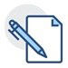 pen and paper icon