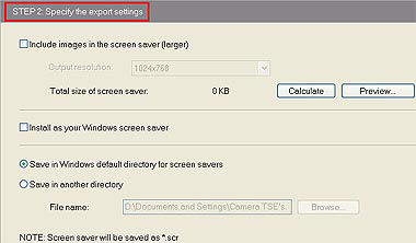 Exporting images in ZoomBrowser EX ver. 5.x